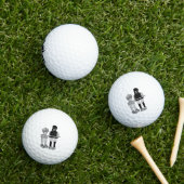 Balles De Golf Parmi nous Denji & Asa (Herbe in situ)