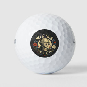 Balles De Golf Pas de roi depuis 1776 Protestation de la démocrat