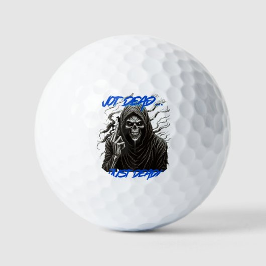 Balles De Golf Pas mort juste mort (Recto)