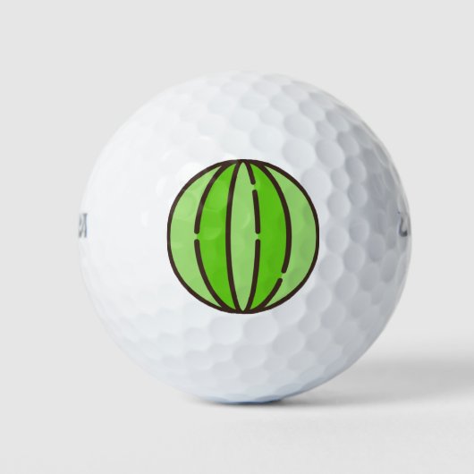 Balles De Golf pastèque (Devant)