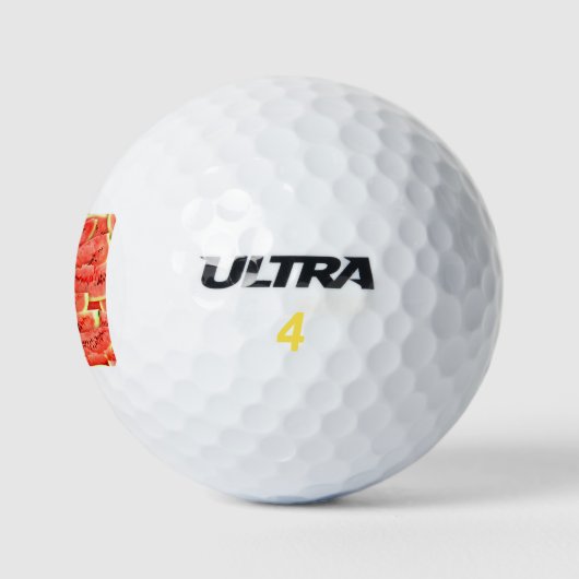Balles De Golf pastèque (Logo)