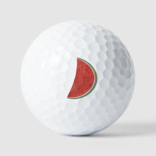 Balles De Golf Pastèque juteuse (Recto)