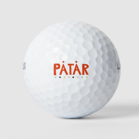 Balles De Golf Påtår (Devant)