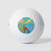 Balles De Golf pattern abstract marbled (Devant)