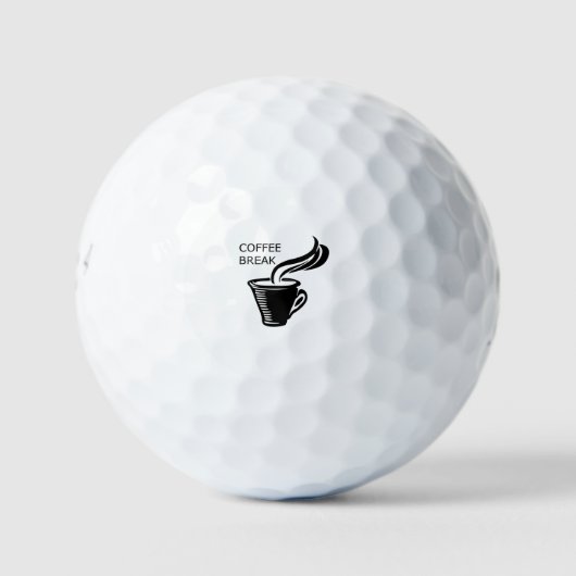 Balles De Golf Pause café (Devant)