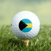 Balles De Golf pavillon des Bahamas (T-shirt Insitu)
