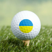Balles De Golf Pavillon ukrainien bleu et jaune (T-shirt Insitu)