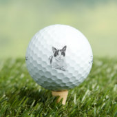 Balles De Golf Paw Demi-teinte (T-shirt Insitu)