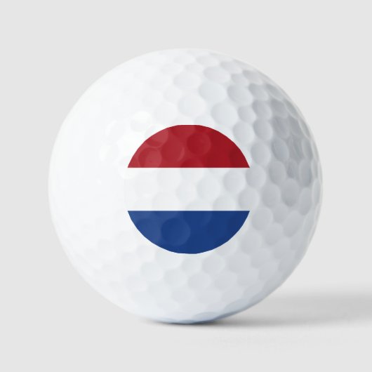 Balles De Golf Pays-Bas Flag va gbcnt (Recto)