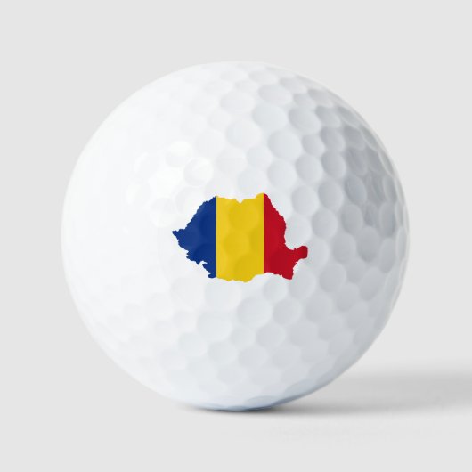 Balles De Golf Pays de Roumanie (Recto)
