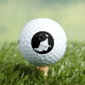 BALLES DE GOLF ***PAYS OCCIDENTAL OU COWBOY*** GOLF BALL (T-shirt Insitu)