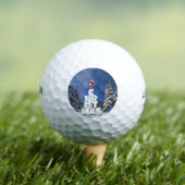 Balles De Golf Paysage d'hiver de Noël (T-shirt Insitu)
