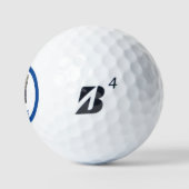 Balles De Golf Peacock - Let it Fly (Logo)