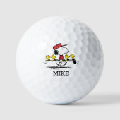 Balles De Golf Peanuts | Snoopy, Woodstock & Amis Personnalisés (Recto)