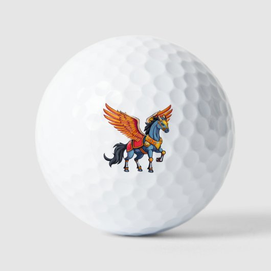 Balles De Golf Pégase volant (Recto)