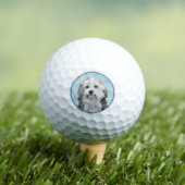 Balles De Golf Peinture de Lowchen - Art de chien original mignon (T-shirt Insitu)