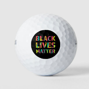 Balles De Golf Peinture de matière de vie noire 01 Prendre positi