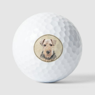 Balles De Golf Peinture galloise Terrier - Cute Original Chien Ar