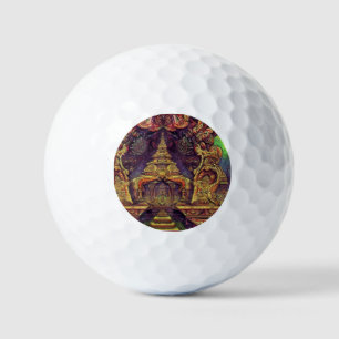 Balles De Golf Peinture Imaginaire (1)