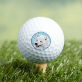 Balles De Golf Peinture Samoyed - Cute Original Chien Art (T-shirt Insitu)