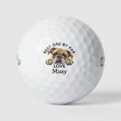 Balles De Golf Pékin Personnaliser Bulldog (Devant)