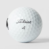 Balles De Golf Pelotas de golf con golfista (Logo)