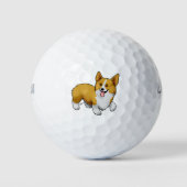 Balles De Golf Pembroke Welsh Corgi (Devant)