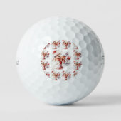 Balles De Golf Père Noël 024 (Recto)