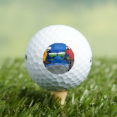 Balles De Golf Père Noël perroquet (T-shirt Insitu)