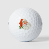 Balles De Golf Père Noël rétro (Devant)
