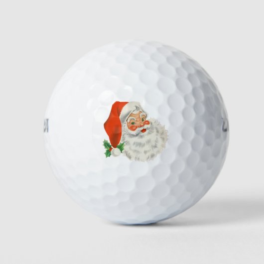 Balles De Golf Père Noël rétro (Devant)