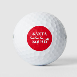 Balles De Golf Père Noël Squad Noël