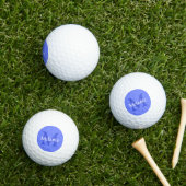 Balles De Golf Périwinkle personnalisée (Herbe in situ)