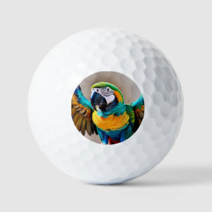 Balles De Golf Perroquet