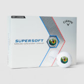 Balles De Golf Perroquet coloré (Conditionnement)