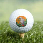 Balles De Golf Perroquet gris africain (T-shirt Insitu)