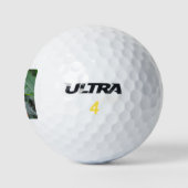 Balles De Golf Perroquet rouge éclectique (Logo)