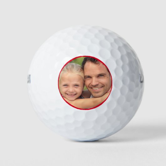 Balles De Golf personalisiert Foto (Devant)