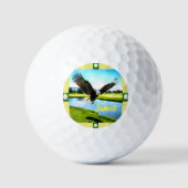 Balles De Golf Personalized Bald Eagle (Recto)