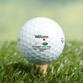 Balles De Golf Personalized Funny Straight and True Gift for Golf (T-shirt Insitu)