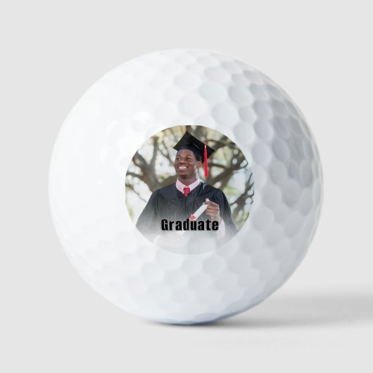 Balles De Golf Personalized Graduation Photo Keepsake Memory Gift (Recto)
