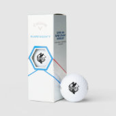 Balles De Golf Personalized Monogram Golf Balls - Custom Gift Set (Conditionnement)