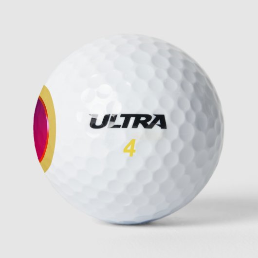 Balles De Golf Personalized Monogrammed Golf Balls  (Logo)