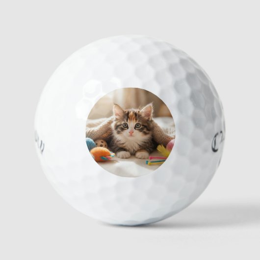 Balles De Golf Personalized Photo Golf Ball Luxury Custom Design (Recto)