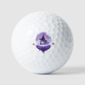 Balles De Golf Personalized Purple Moon Golf Ball  (Recto)