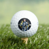 Balles De Golf Personalized Superhero Callaway Warbird Golf Balls (T-shirt Insitu)