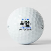 Balles De Golf Personalized Taylormade Custom Golf Balls - Gift (Recto)