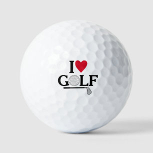 Balles de golf personnalisables J'adore