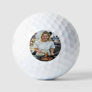 Balles De Golf Personnalisation de photo de cuisson de bacon