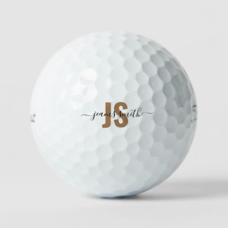 Balles De Golf Personnalisation Minimaliste